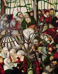 Calvaire (détail) - Lucas Cranach the Elder